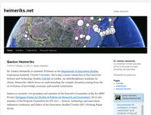 Tablet Screenshot of heimeriks.net